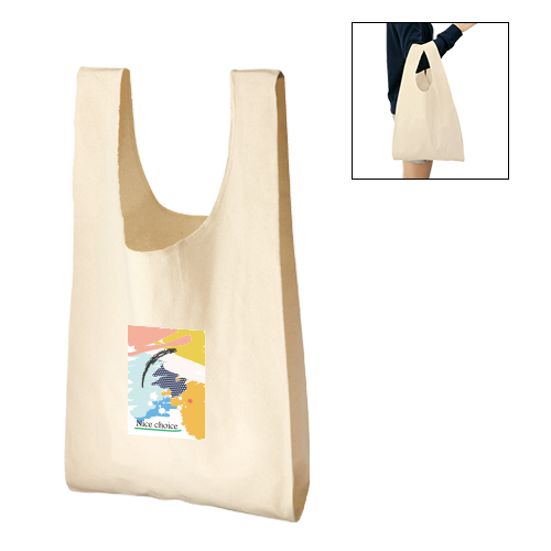 ポーチ製作所 厚手コットンマルシェバッグ(M) ナチュラル