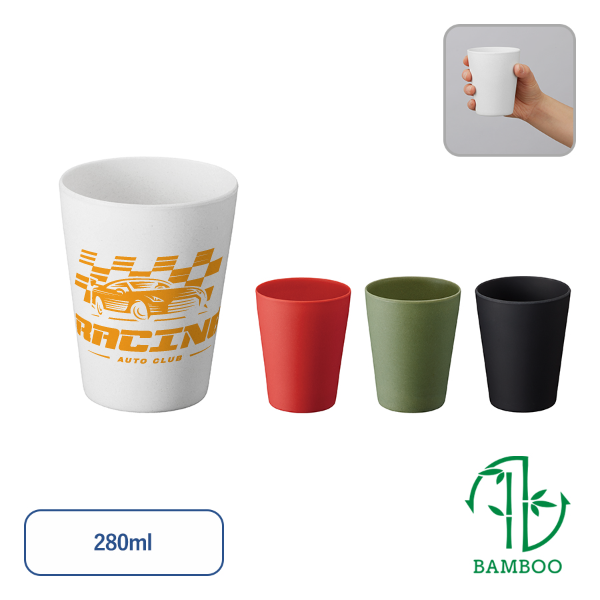 ポーチ製作所 バンブーファイバー入りタンブラー　280ml